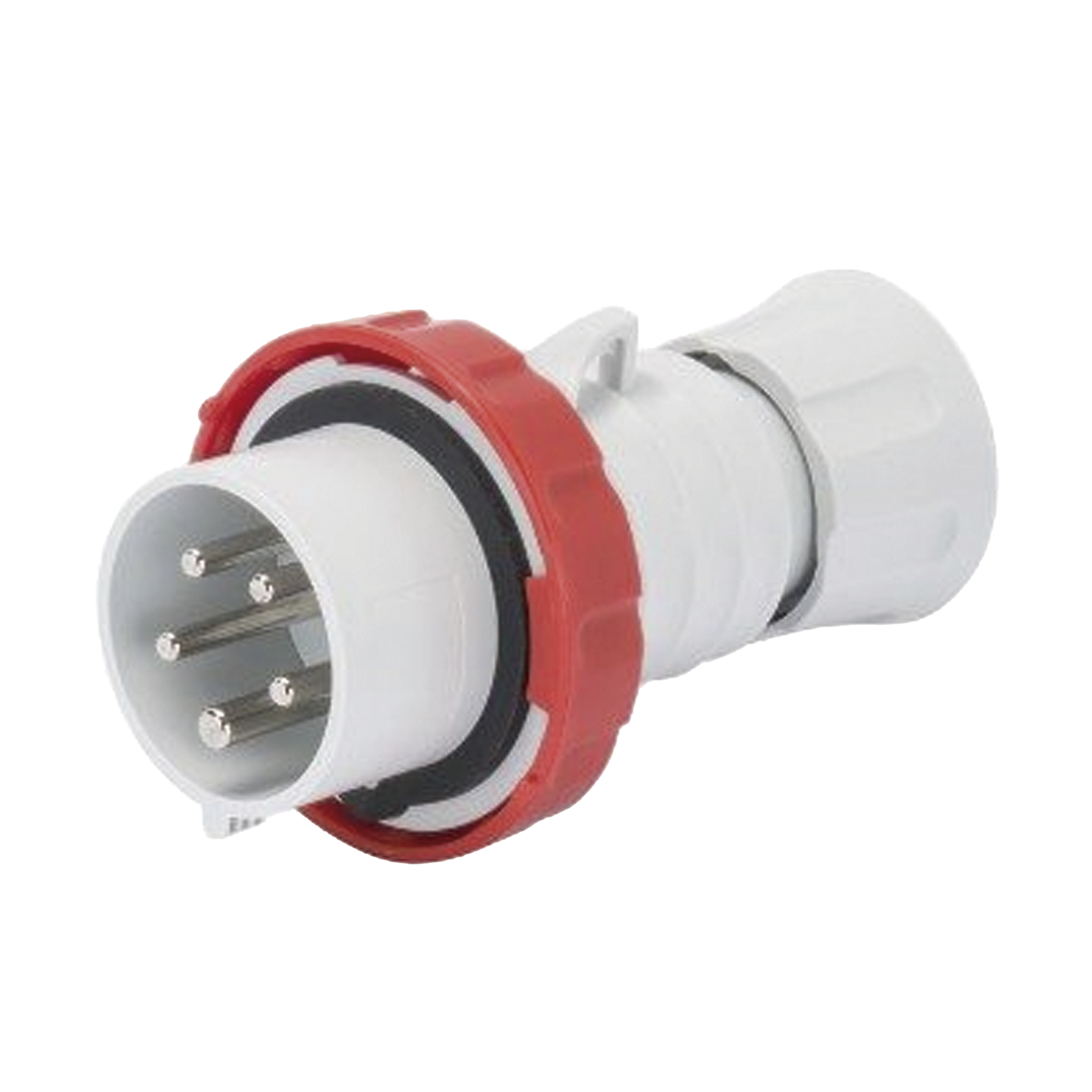 CLAVIJA MÃ“VIL RECTA HP - IP66/IP67/IP68/IP69 - 3P+N+T 16A 380-415V 50/60HZ - ROJO - 6H - CONEXIONADO DE TORNILLO