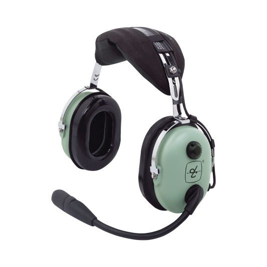 Auriculares de ala fija con atenuaciÃ³n de ruido pasivo para aviaciÃ³n general