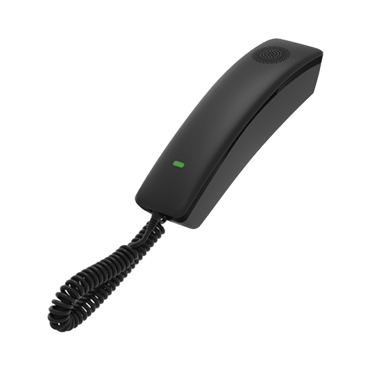 TelÃ©fono IP profesional para HotelerÃ­a, montaje en pared,  teclado numÃ©rico estÃ¡ndar, conferencia de 3 vÃ­as, Opus y PoE.