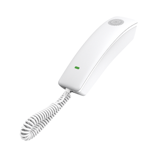 TelÃ©fono IP profesional para HotelerÃ­a, montaje en pared,  teclado numÃ©rico estÃ¡ndar, conferencia de 3 vÃ­as, Opus y PoE.