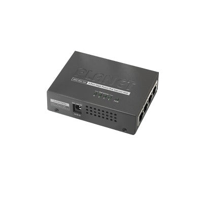 Inyector High PoE, de 4 Puertos Gigabit de Entrada, 4 Puertos PoE 802.3af/at Gigabit de Salida Para Cada Puerto, Hasta 30 W por interfaz