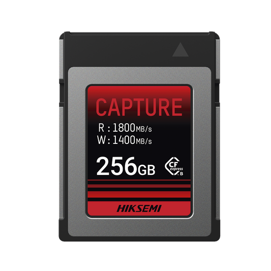 Memoria CFexpress tipo B / Clase 10 de 256 GB / Especializada para CÃ¡maras de FotografÃ­a y Video  / 1800 MB/s Lectura / 1400 MB/s Escritura