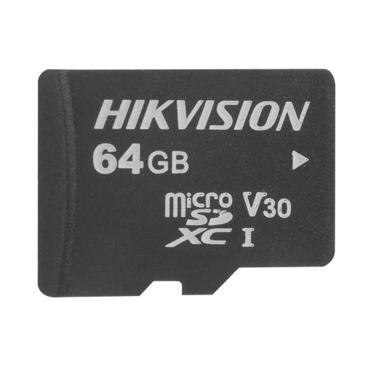 Memoria microSD / Clase 10 de 64 GB / Especializada Para Videovigilancia (Uso 24/7) / Compatibles con cámaras HIKVISION 