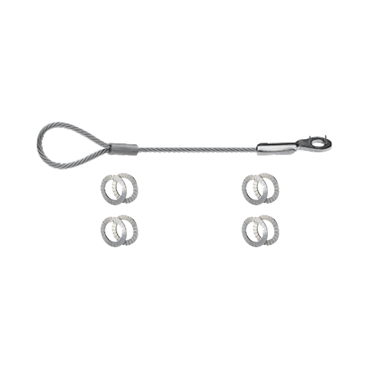 Kit De Cable De Proteccion Anticaida Para Ptz Antiexplosion Wisenet