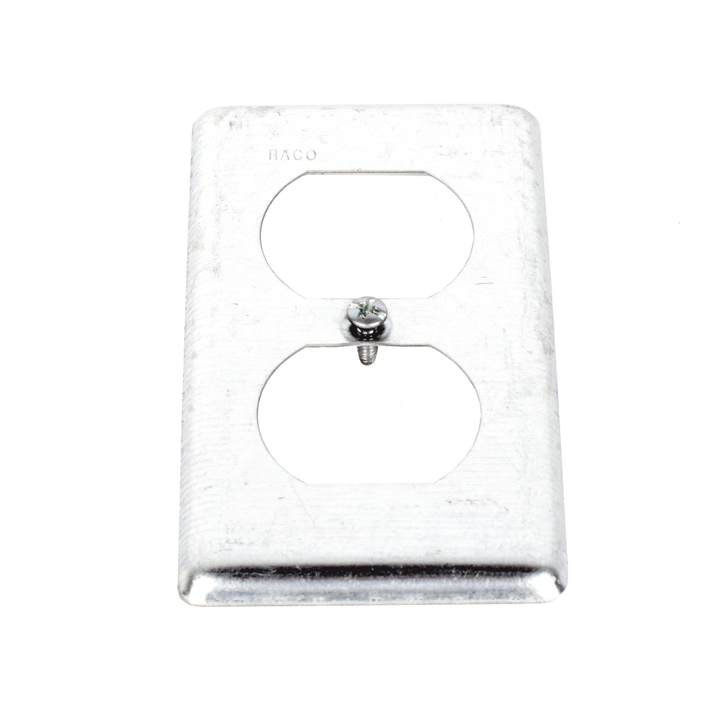 Tapa MetÃ¡lica 4"X2"/ Para tomacorriente Duplex.