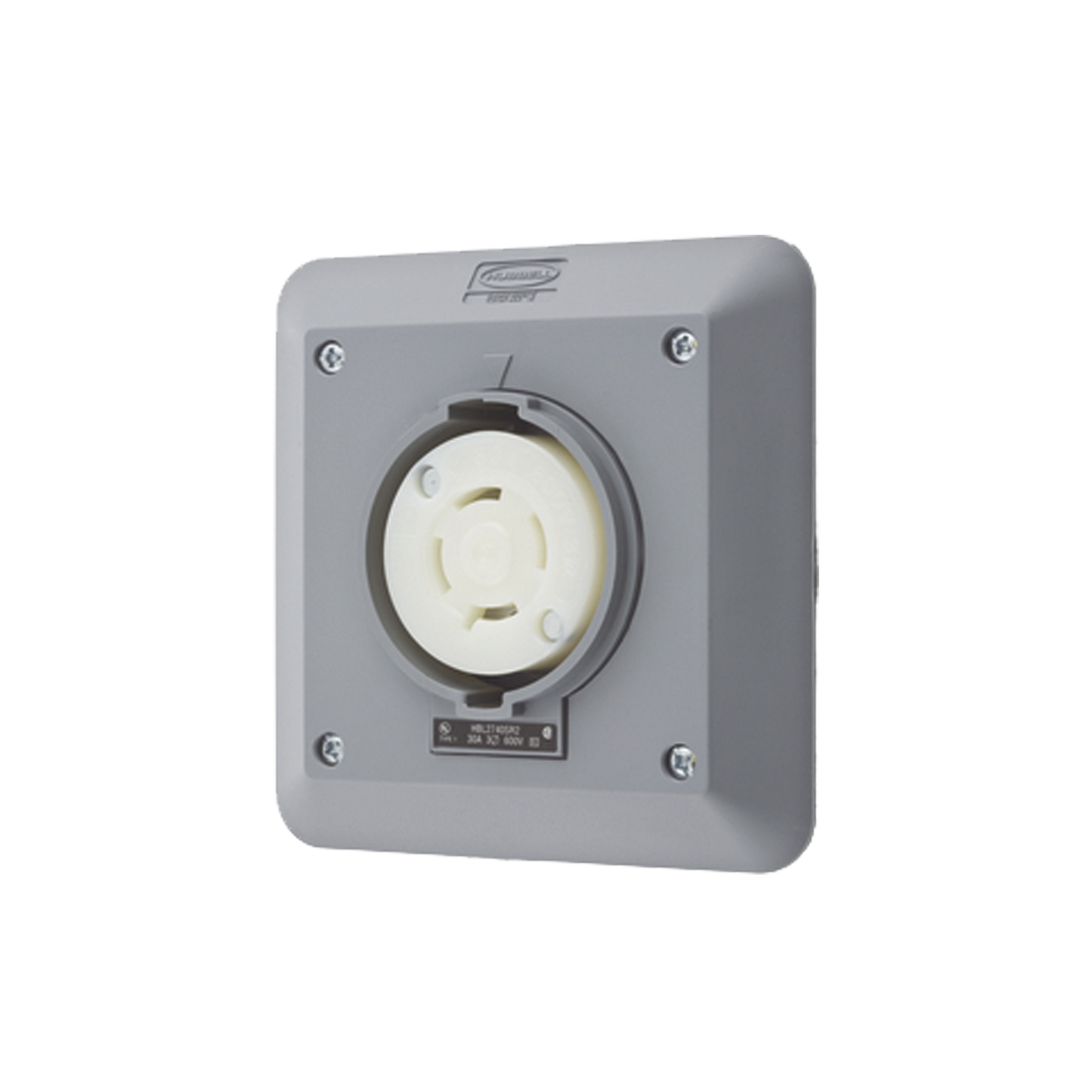 ReceptÃ¡culo con Bloqueo de Media Vuelta Industrial 30 A 600 V CA / 3 Polos 4 Hilos / Nema L17-30R.