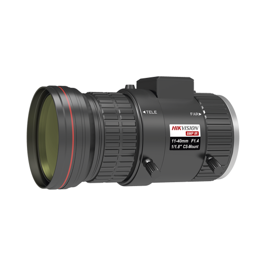 Lente 4K Varifocal / 11 - 40 mm Aspherical con Autoiris DC / Auto Iris | HIKVISION