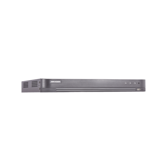 DVR 8 Canales TurboHD + 8 Canales IP / 8 Megapixel (4K) / Acusense (Evita Falsas Alarmas) / Audio por Coaxitron / 2 Bahí
