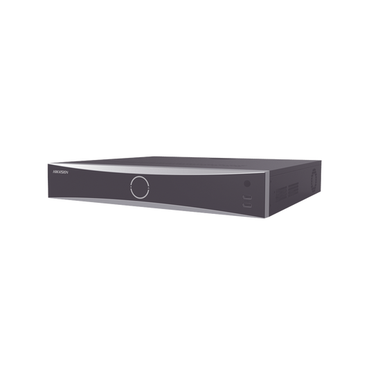 NVR 12 Megapixel (4K) / Reconocimiento Facial / 16 Canales IP / 4 Bahías de Disco Duro / Filtro de Falsas Alarmas / Dete