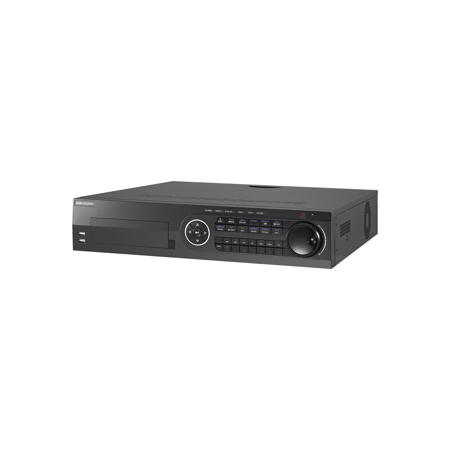 DVR 16 Canales TurboHD + 4 Canales IP / 4 Megapixel / 8 Bahías de Disco Duro / 16 Entradas de Audio Fisicas (Microfono por Separado) / 16 Entradas de Alarma / POS / H.265+