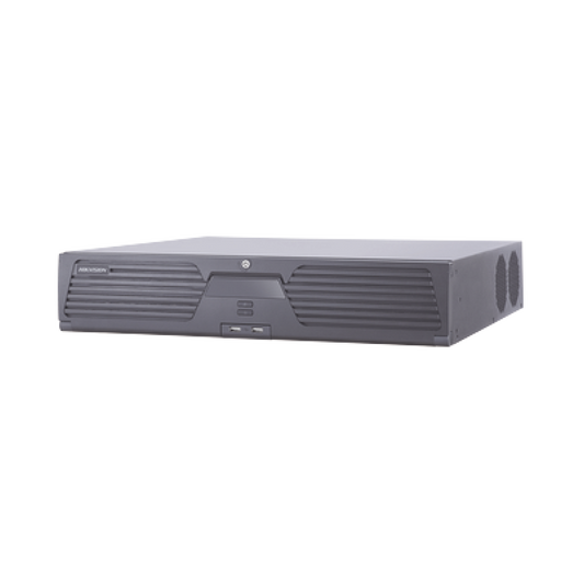 NVR 12 Megapixel (4K) / 64 Canales IP / 8 Bahías de Disco Duro / 2 Tarjetas de Red / Soporta RAID / HDMI en 4K / Soporta