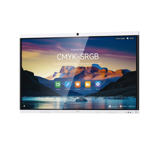 HUAWEI IdeaHub B3, Pantalla interactiva para ColaboraciÃ³n Inteligente, 75", 4K UHD, Harmony, Wi-Fi 6, Seguimiento de Voz, BYOM, AdministraciÃ³n desde la Nube Gratis, blanco Jade