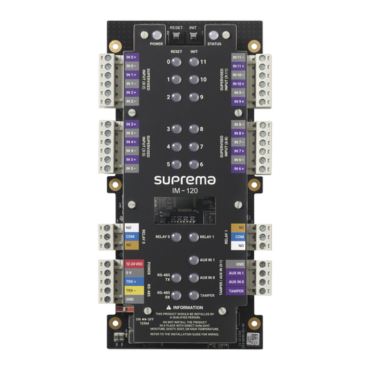 MÃ³dulo de SupervisiÃ³n de  12 Entradas y 2 salidas de Relevador