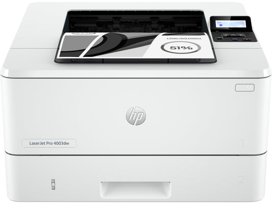 Impresora HP LaserJet Pro 4003DW 2Z610A - 42 ppm, 80000 páginas por mes