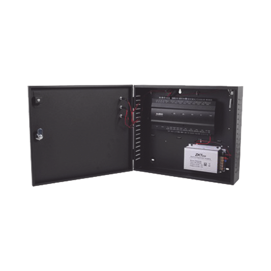 Controlador de Acceso / 2 PUERTAS / BiometrÃ­a Integrada / Hasta 3,000 Huellas / 30,000 Tarjetas / Incluye Gabinete y Fuente de AlimentaciÃ³n 12Vcc/5A