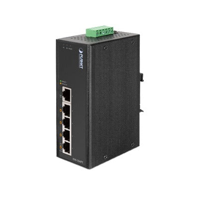 Switch industrial, Temperatura de OperaciÃ³n: -40 a 75ÂºC, 4 puertos PoE 10/100 + 1 Puerto 100Base-FX