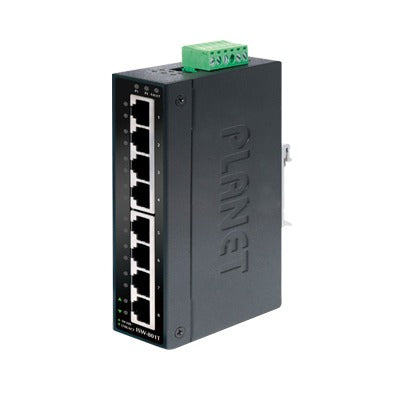 Switch industrial de 8 puertos 10/100Mbps -40~75Â°C