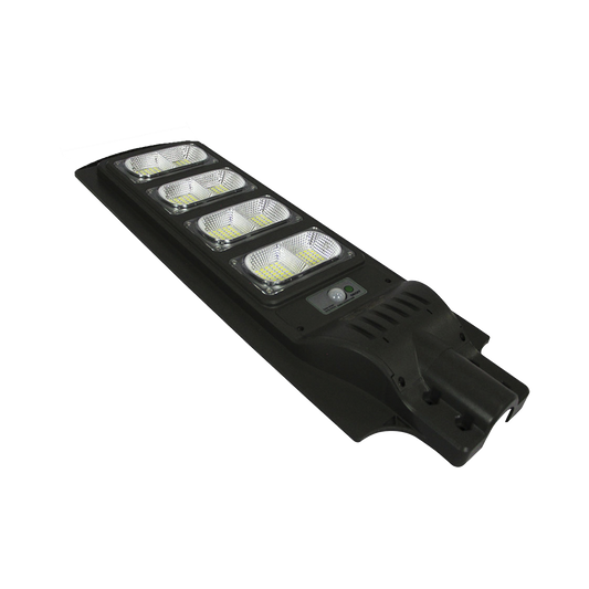 Alumbrado Publico con Panel Solar y Sensor de Movimiento de 160 W/ Luz Blanca 6 500 Â°k/ Dimensiones 720 x 240 mm / Ãngulo de Luz 120Â°.