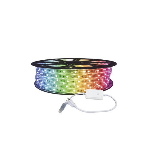 Manguera Led RGB 25 m / Potencia 150 W / 6 150 lm/ 127 Vca.