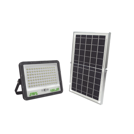Reflector con Panel Solar 300 W /  BaterÃ­a 3.2  V CD / T.C.C. 6 500 K / IP66.