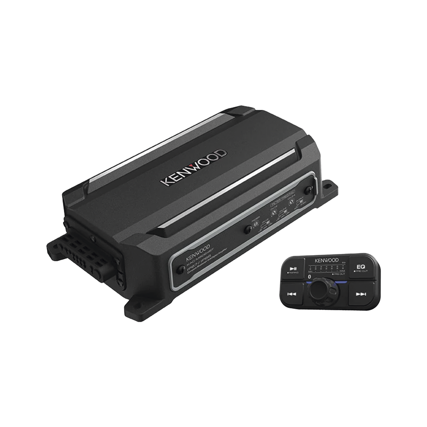 Amplificador de audio de 4 canales con control remoto y con conexiÃ³n Bluetooth de 600 W de salida mÃ¡xima