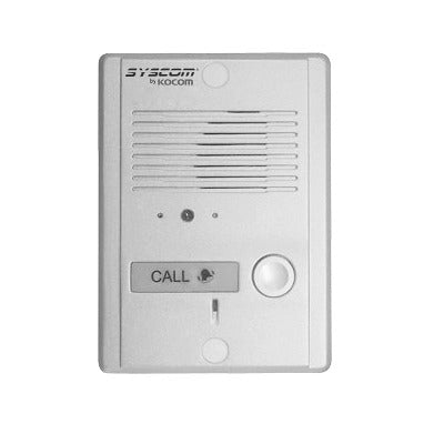 Frente de Calle Metalico Antivandalico con CÃ¡mara Pinhole a Color