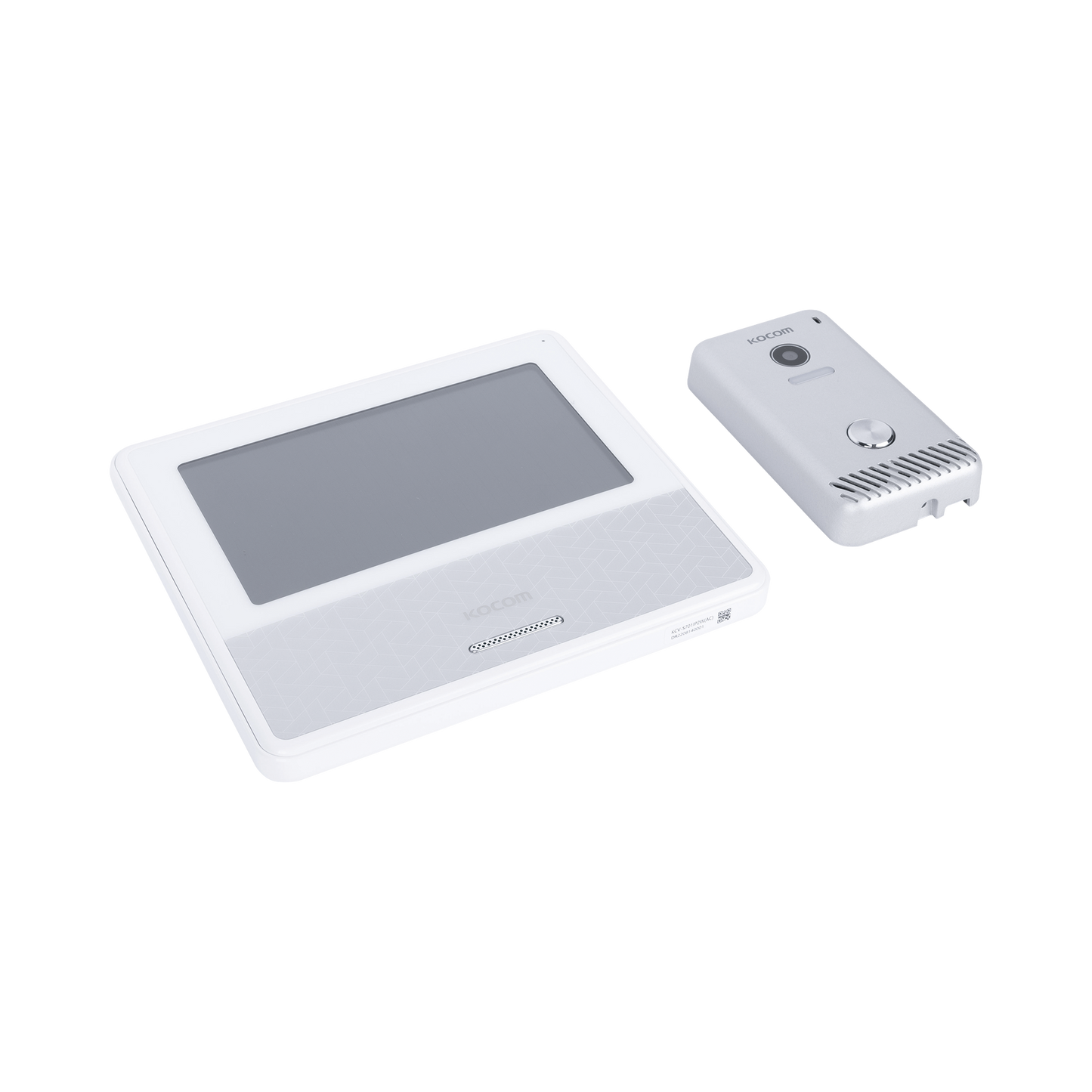 KIT DE VIDEOPORTERO IP COLOR BLANCO / Apertura con app / SÃºper elegante / Monitor WIFI / soporta 4 monitores y 2 frentes de calle / Alimentacion 110vca