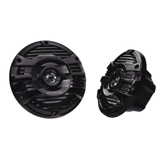Par de altavoces fabricados en grado marinos en color negro de 6.5" potencia mÃ¡xima de 150 W