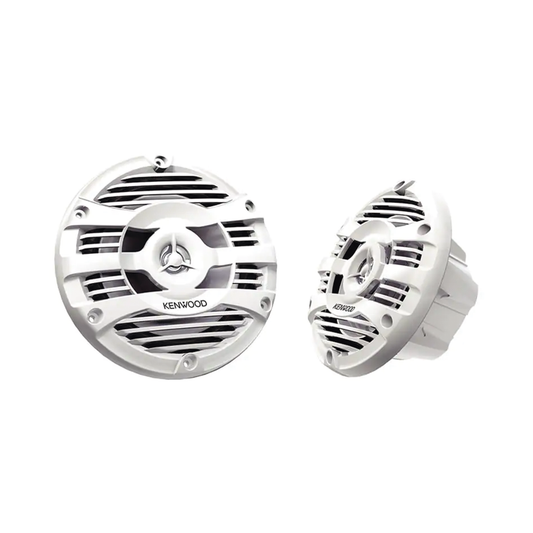 Par de altavoces fabricados en grado marinos en color blanco de 6.5" potencia mÃ¡xima de 150 W