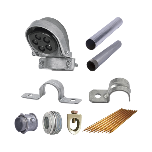 Acometida para instalaciÃ³n bÃ¡sica de CFE.