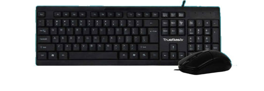 Kit Teclado Estándar y Mouse ACTECK AC-928984   , Estándar, 105 teclas, Negro