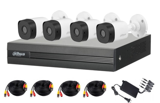 Kit de Videovigilancia Dahua 4 canales Dahua Technology KITXVR1B04-I1MP-2.8, 4, 1 MP