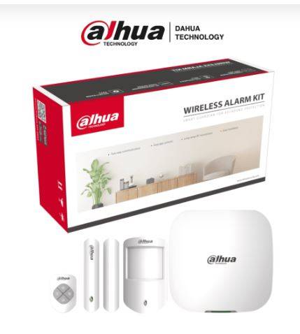 Kit de alarma con conexión 4G Dahua Technology DHI-ART-ARC3000H-03-FW2, Inalámbrico y alámbrico