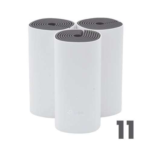 Kit para Hogar / Paquete de 10 Routers Modelo DECOE4-3PACK + 1 DECOE4-3PACK de regalo