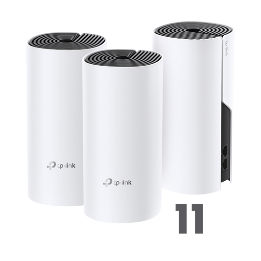 Kit para Hogar / Paquete de 10 Routers Modelo DECOM4-3PACK + 1 DECOM4-3PACK de regalo