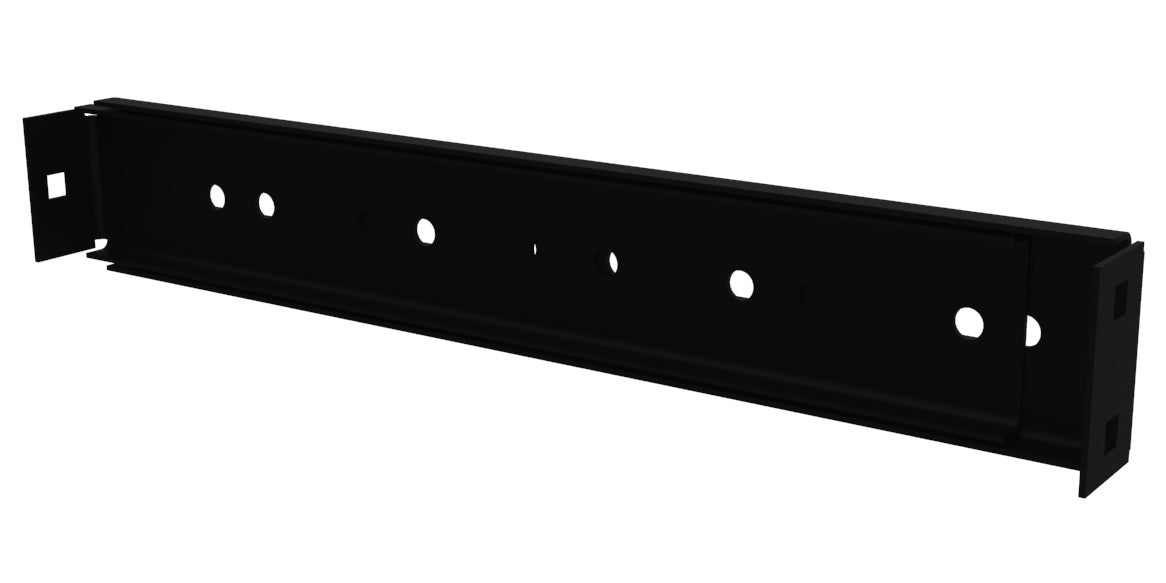 Kit de soportes de pared LACES LA100KSP, Negro, Acero