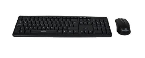Kit teclado y mouse (PC-201076) Alambrico USB PERFECT CHOICE PC-201076, Estándar, Negro, 1000 DPI