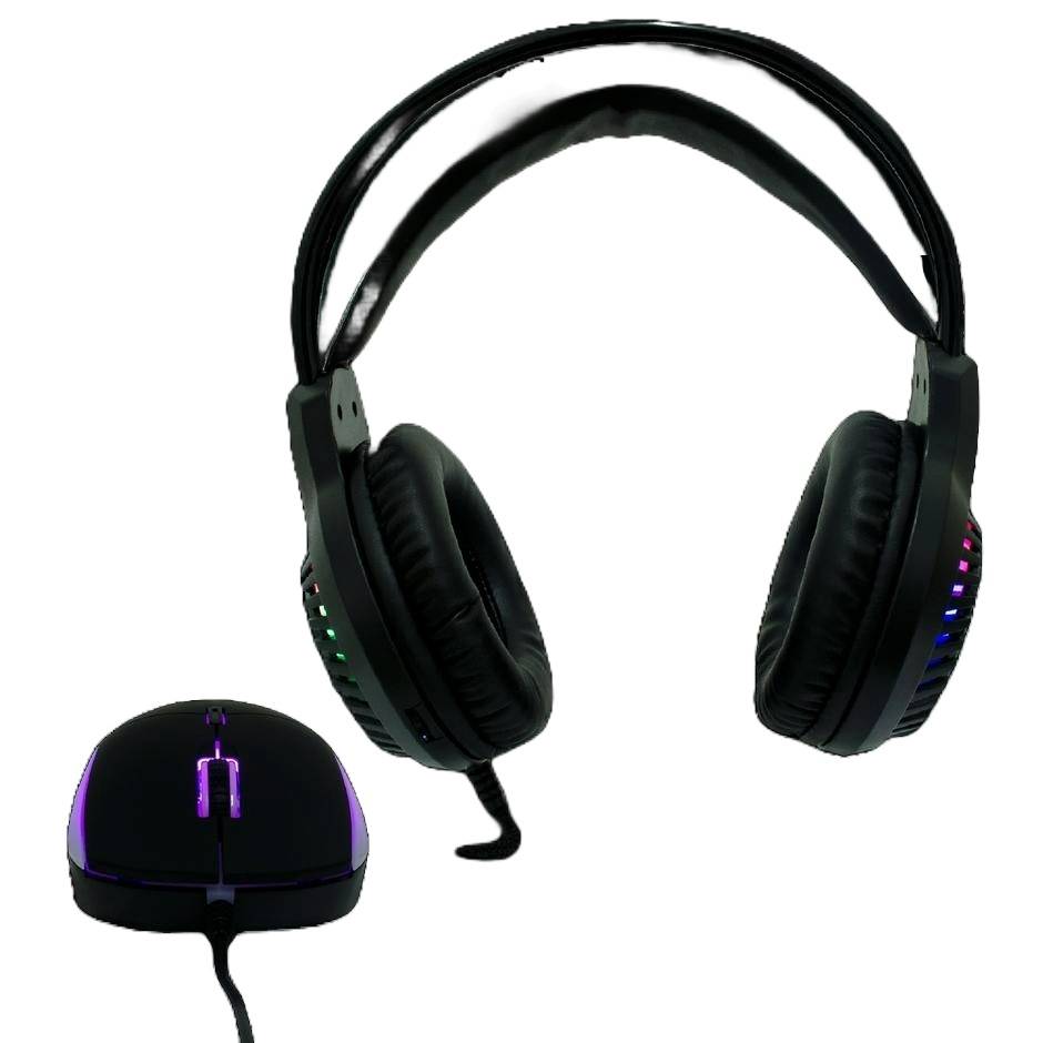 Kit diadema+ratón gamer Vortred RAITO V-930648