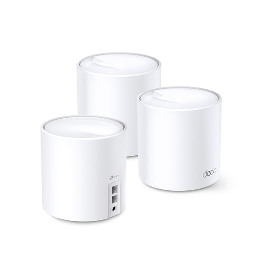 Sistema Wifi Mesh Ax1800 Deco X20(3-Pack) Para Conexiones En Todo El Hogar