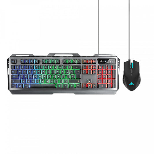Kit Yeyian Led YKP-20706 PHOENIX 3000, Teclado y Mouse Gaming Led , USB