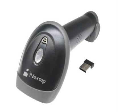 Lector de Códigos de Barra y QR Nextep Inalámbrico (1D/2D) USB