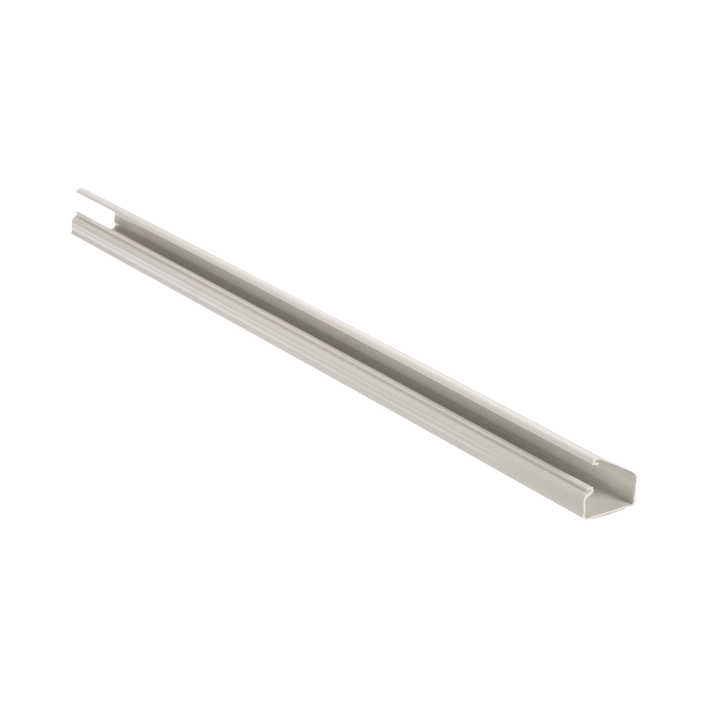 Canaleta LD10 de PVC rÃ­gido, con cinta adhesiva para instalaciÃ³n sin herramientas, de 38.4 x 24 x 1828.8 mm, Color Blanco Mate