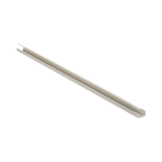 Canaleta LD5 de PVC rÃ­gido, con cinta adhesiva para instalaciÃ³n sin herramientas, 26 x 15 x 1828.8 mm, Color Blanco Mate