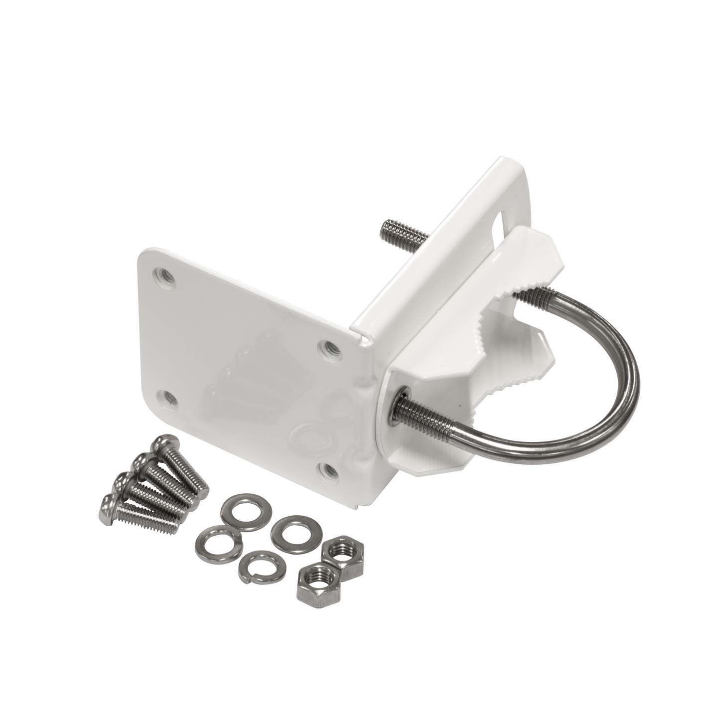 Adaptador bÃ¡sico de montaje en poste para la serie LHG, hecho de metal