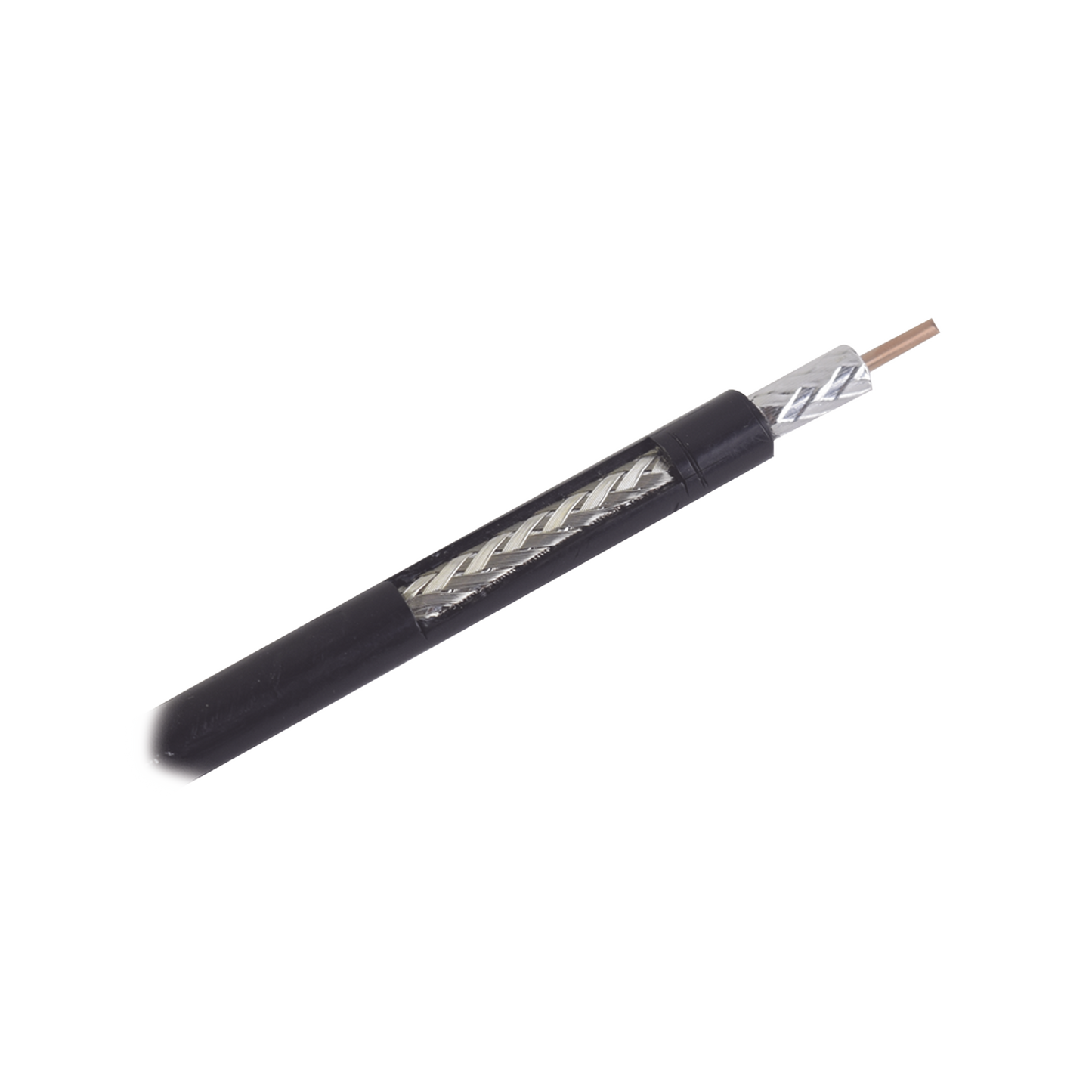 20 aÃ±os de servicio al exterior, Bobina de 305m, Cable Coaxial de 75 Ohms, Conductor de Cobre SÃ³lido