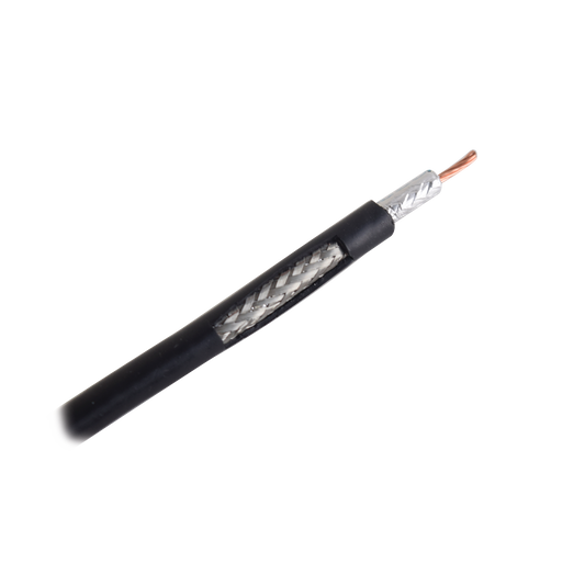 Metro de Cable Coaxial Ultra Flexible LMR240UF de 50 Ohm, Conductor Central de Cobre Trenzado