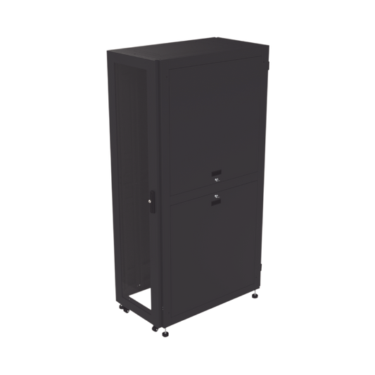 Gabinete para Telecomunicaciones Rack Estándar de 19", 42UR, 600 mm Ancho x 1000 mm Profundidad. Fabricado en Acero. | L