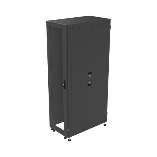 Gabinete Profesional para Telecomunicaciones de 45UR, 600 mm de Ancho x 1000 mm de Profundidad. | LINKEDPRO BY EPCOM