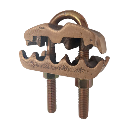 Conector para 3 Cables de Cobre (4 - 2/0 AWG) a Tubo o Varilla (5/8 in - 3/4 in). | LINKEDPRO BY EPCOM