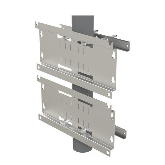 Herraje para Fijación a Pared, Torre o Poste compatible con LP-FORTE-16UR3 y LP-FORTE-24U-R3 | LINKEDPRO BY EPCOM